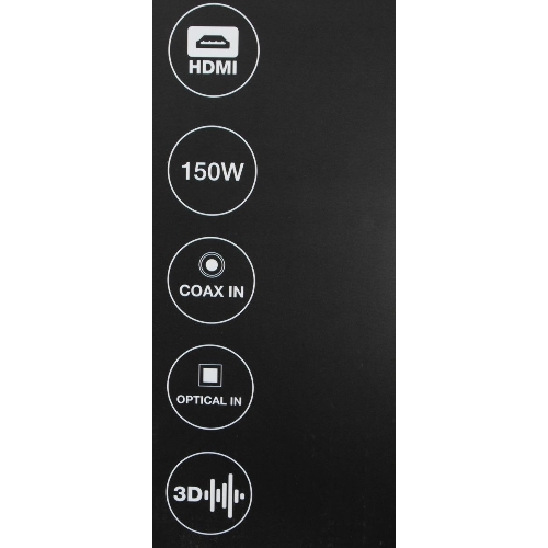 Саундбар Hyundai H-HA630 черный 150Вт FM USB BT SD/MMC/MS