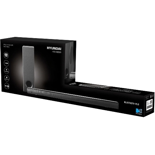 Саундбар Hyundai H-HA630 черный 150Вт FM USB BT SD/MMC/MS