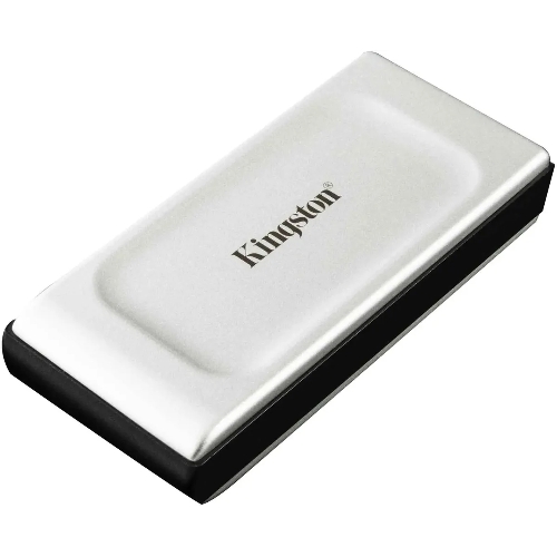Внешний SSD Kingston SXS2000, 1TB, USB 3.2 Gen 2x2 Type-C, R/W 2000/2000, серебристый