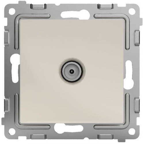 Коннектор TV TOKOV ELECTRIC СП Pixel механизм бежевый
