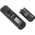 Телефон беспроводной (DECT) Panasonic KX-TG6811RUM (серебристый) Беспроводной DECT,40 мелодий,телефонный справочник 120 зап.
