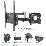 Кронштейн для телевизора Kromax GALACTIC-44 черный 32"- 70"