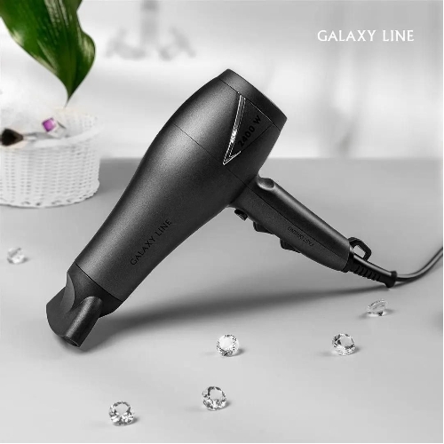Фен Galaxy Line GL 4341 черный, 2400 Вт