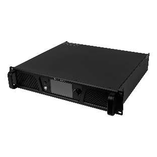 Усилитель INTREND ITAMP-4K-TD четырехканальный, 4x1000W/8Ом, 4x1600W/4Ом, 2x3200/100V, 4x600/70V, поддержка Dante, встроенный DSP