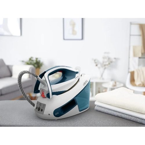 Парогенератор Tefal Express Power SV8111E0 темно-лазурный/белый, 2800 Вт, 120 г/мин, 430 г/мин, 1800 мл
