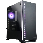 Компьютерный корпус ZALMAN S5, ATX, BLACK, WINDOW, 2xCOMBO (3.5" or 2.5"), 4x2.5", 2xUSB 2.0, 1xUSB 3.0, FRONT 1x120мм, REAR 1x120мм RGb