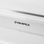 Холодильник Maunfeld MFF1857NFSB черный мат. инвертер двухкамерный 336/117л морозилка снизу