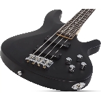 Бас-гитара SCHECTER C-4 DELUXE SBK - бас-гитара 4-струнная, цвет черный матовый