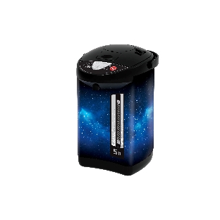 Термопот OPTIMA AP-503S (5.0л, 3 сп. на л, воды,бак из нерж.стали, черн. пластик,космос, 900 Вт)