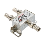 Делитель ТВ Rexant х 2 + 3 шт. F BOX 5-1000 МГц Silver