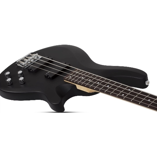 Бас-гитара SCHECTER C-4 DELUXE SBK - бас-гитара 4-струнная, цвет черный матовый