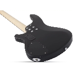 Бас-гитара SCHECTER C-4 DELUXE SBK - бас-гитара 4-струнная, цвет черный матовый