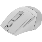 Мышь беспроводная A4Tech Fstyler FG35 серебристый/белый, 2000 dpi, радиоканал, USB, кнопки - 6
