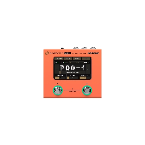 Процессор эффектов Hotone [Ampero Mini (Orange)] (с блоком питания 9 В), цвет Orange
