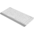 Клавиатура беспроводная A4Tech Fstyler FBK11 USB, Bluetooth/Радиоканал, белый/серый