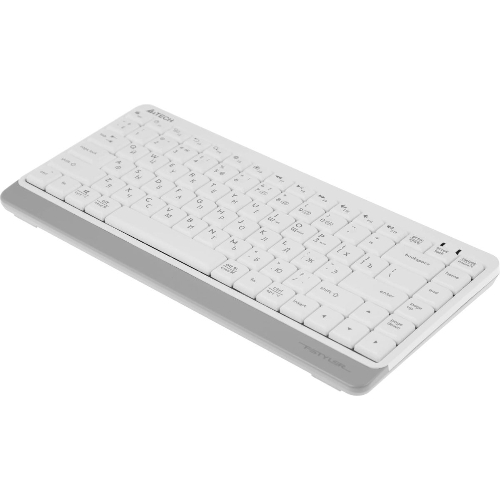 Клавиатура беспроводная A4Tech Fstyler FBK11 USB, Bluetooth/Радиоканал, белый/серый