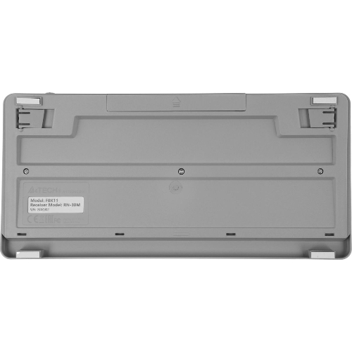 Клавиатура беспроводная A4Tech Fstyler FBK11 USB, Bluetooth/Радиоканал, белый/серый
