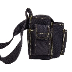 Поясная сумка монтажника Deli DL-P4 220 x 200 x 140мм, 6 карманов, ткань Оксфорд 600D
