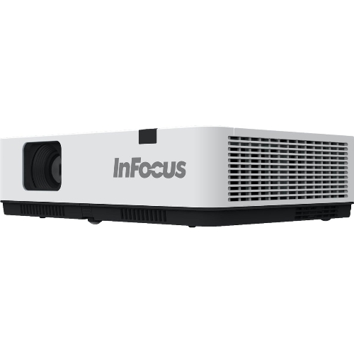 Проектор INFOCUS IN1049 3LCD, 5000 lm, WUXGA, 1.371.65:1, 50000:1, (Full 3D), 16W, 2хHDMI 1.4b, VGA in, CompositeIN, 3,5 мм audio IN, RCAx2 IN, USB-A, VGA out, 3,5 audio OUT, RS232, Mini USB B serv, RJ45, 3,3 кг