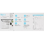 Клавиатура беспроводная A4Tech Fstyler FBK11 USB, Bluetooth/Радиоканал, белый/серый