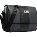 Сумка-мессенджер Piquadro Urban CA6802UB00/GRN с отделением для ноутбука 14" серая/черная натур.кожа