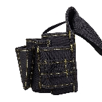 Поясная сумка монтажника Deli DL-P5 270 x 190 x 140мм, 7 карманов, ткань Оксфорд 600D