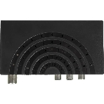 Приставка для цифрового ТВ Hyundai H-DVB440 черный, DVB-T2, DVB-T, DVB-C, HDMI, USB 2.0 x2