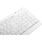 Комплект клавиатура+мышь A4Tech FStyler F1512 проводной, USB, 1200 DPI, белый