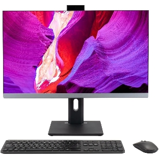 Моноблок Digma Pro Unity 27" Full HD i5 1235U (1.3) 16Gb SSD 512Gb Iris Xe CR Windows 11 Professional GbitEth WiFi BT 90W клавиатура мышь Cam серый/черный 1920x1080