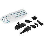 Паровая швабра Ariete 4175 Steam mop 10 в 1 белый, ручной, 1500 Вт, 40 г/мин, 350 мл