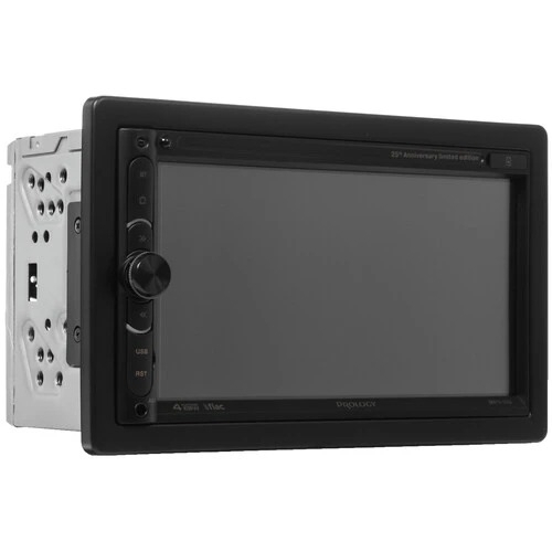Автомагнитола Prology MPV-320, 2 DIN, 6.9", Bluetooth, USB Type-A, AUX, пульт ДУ