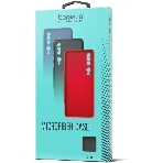 Чехол (клип-кейс) BoraSCO Microfiber Case для Samsung Galaxy A03 Core красный