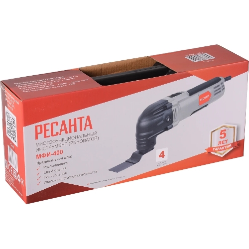 Многофункциональный инструмент (реноватор) МФИ-400 в кейсе Ресанта