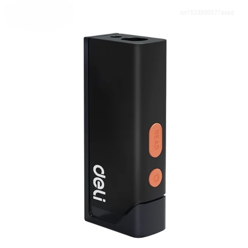 Лазерный дальномер Deli DL331140 Home Series черный диапазон измерений 0,05~40м, точность измерения ±3мм, 370 мА·ч, OLED дисплей, Type-C, вес 48 грамм, эксклюзивный дизайн
