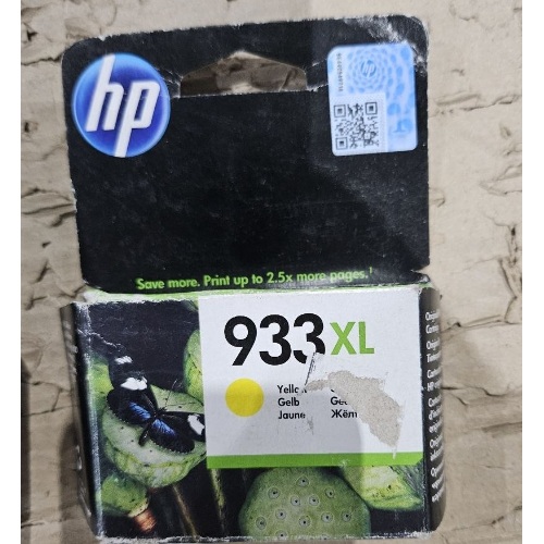 (Поврежденная упаковка) Картридж струйный HP №933XL CN056AE желтый для HP OJ 6700/7100 (825стр.)